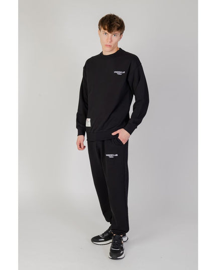 Underclub Black Cotton Sweatshirt