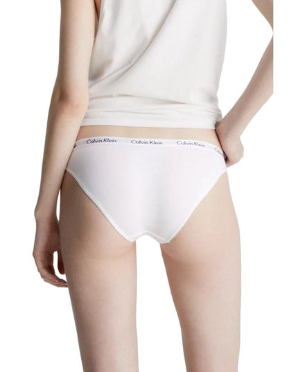 Calvin Klein Underwear White Cotton Pantie