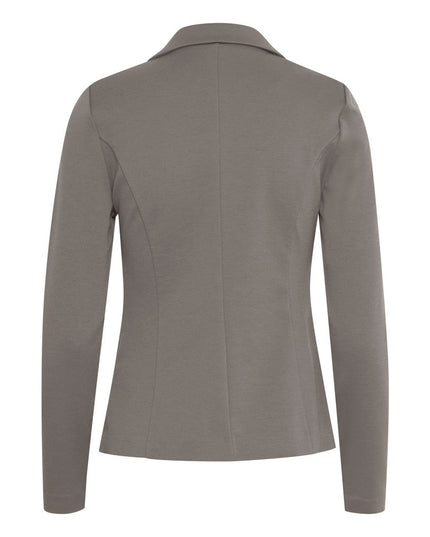 ICHI Beige Polyester Blazer