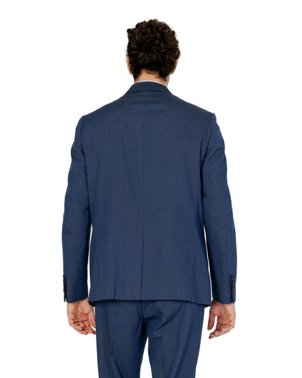 Antony Morato Blue Polyester Blazer