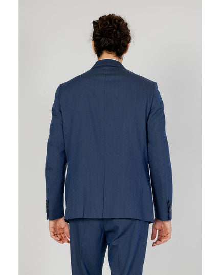 Antony Morato Blue Polyester Blazer
