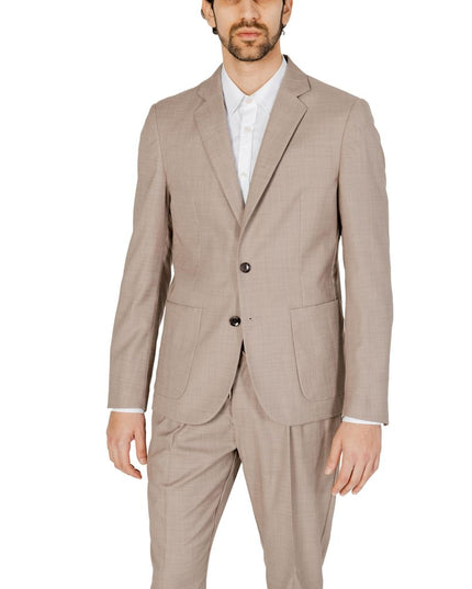 Antony Morato Beige Polyester Blazer