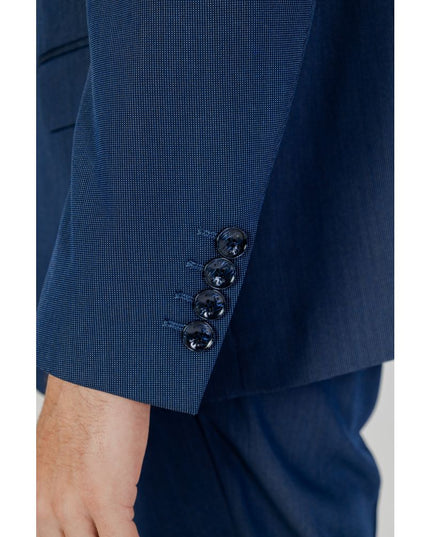 Antony Morato Blue Polyester Blazer