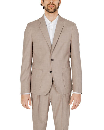 Antony Morato Beige Polyester Blazer
