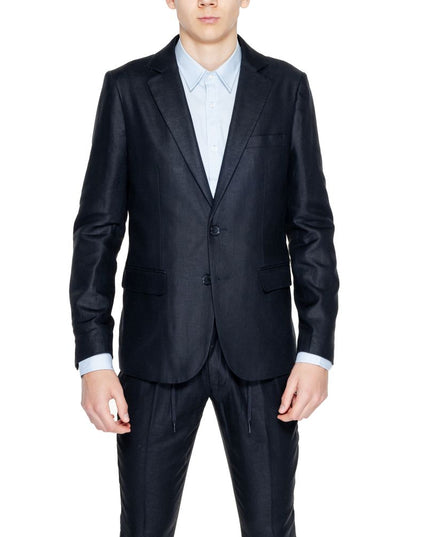 Antony Morato Black Linen Blazer