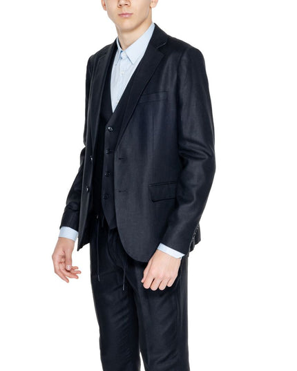 Antony Morato Black Linen Blazer