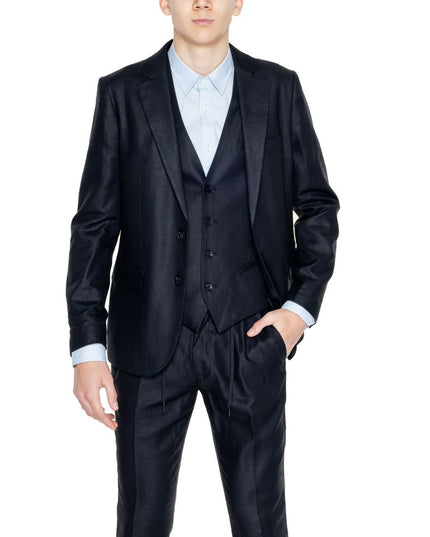 Antony Morato Black Linen Blazer
