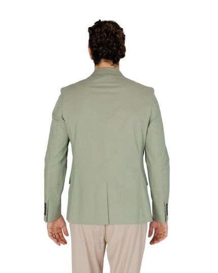 Antony Morato Green Cotton Blazer
