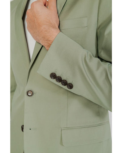 Antony Morato Green Cotton Blazer