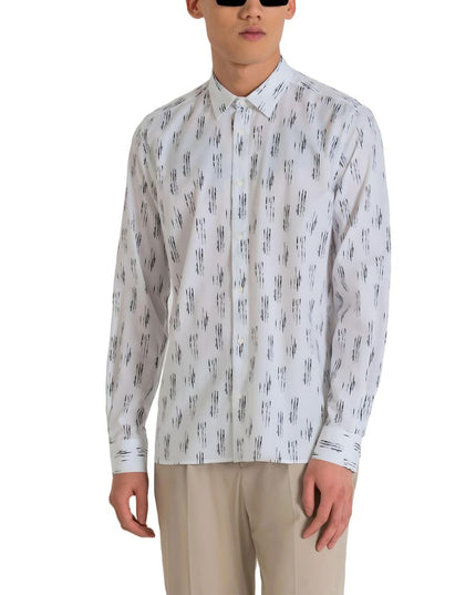 Antony Morato White Viscose Shirt