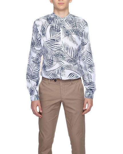 Antony Morato Blue Cotton Shirt