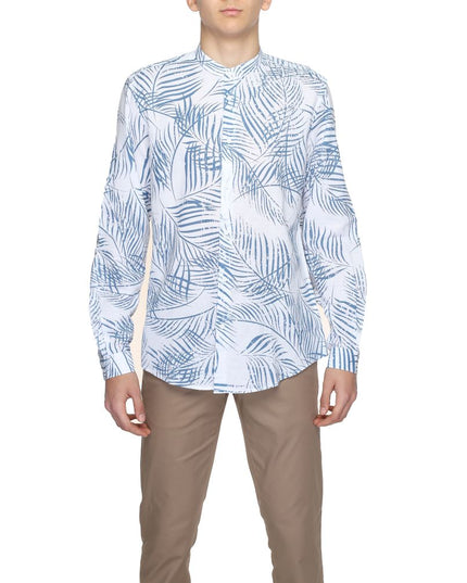Antony Morato Blue Cotton Shirt