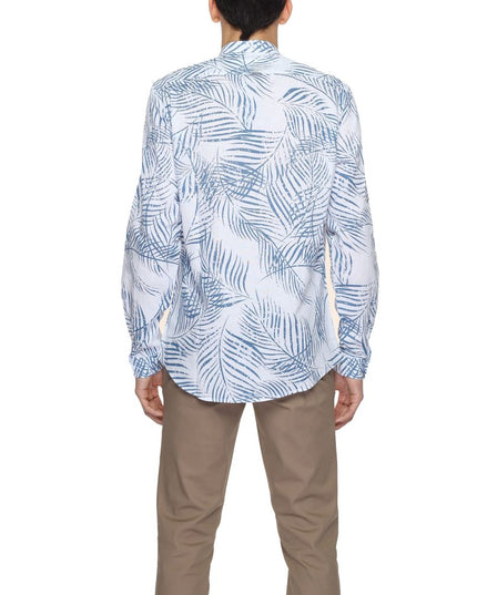 Antony Morato Blue Cotton Shirt