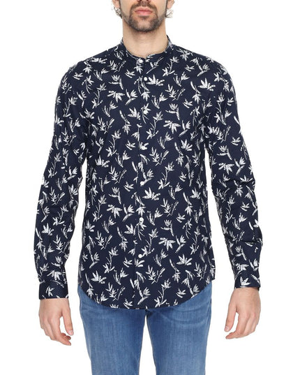 Antony Morato Blue Cotton Shirt