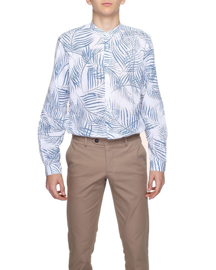 Antony Morato Blue Cotton Shirt