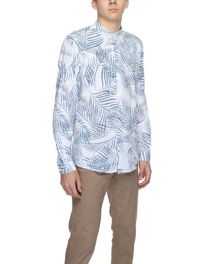 Antony Morato Blue Cotton Shirt