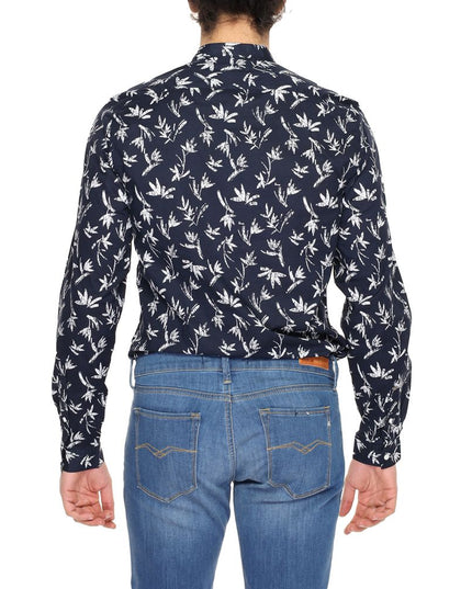 Antony Morato Blue Cotton Shirt