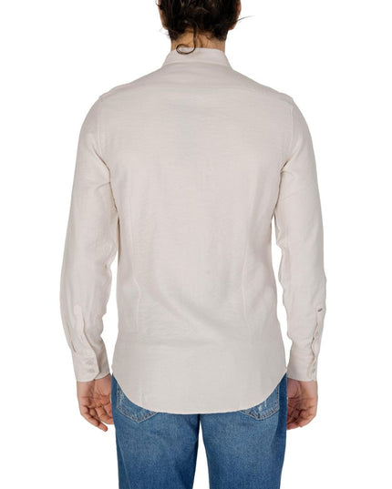 Antony Morato Beige Viscose Shirt