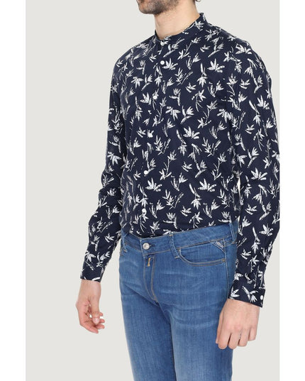 Antony Morato Blue Cotton Shirt