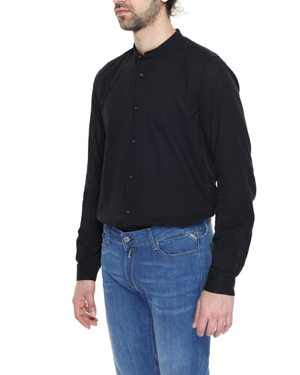 Antony Morato Black Cotton Shirt