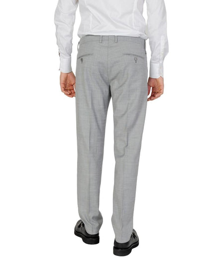 Antony Morato Gray Polyester Dress Pants