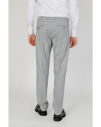 Antony Morato Gray Polyester Dress Pants