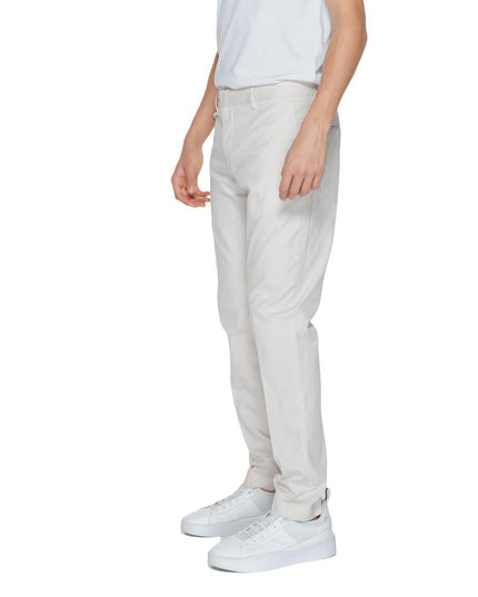 Antony Morato Beige Cotton Dress Pants