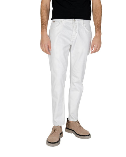 Antony Morato White Cotton Skinny Jeans
