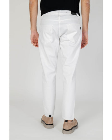 Antony Morato White Cotton Skinny Jeans