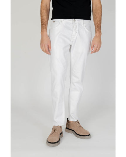 Antony Morato White Cotton Skinny Jeans
