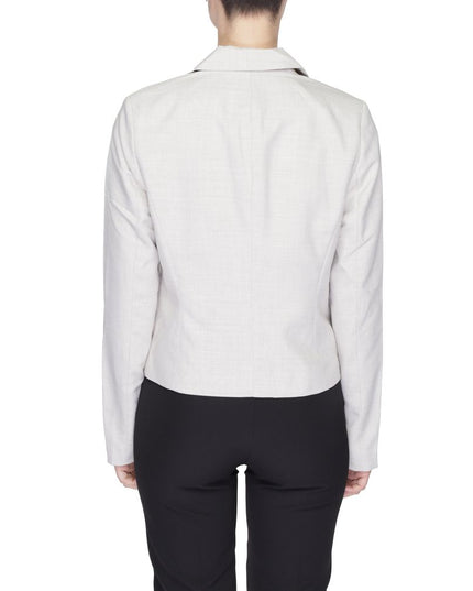 Vero Moda Gray Polyester Blazer