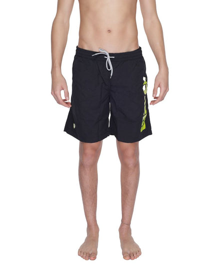 Blauer Black Polyamide Swim Shorts