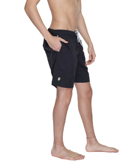 Blauer Black Polyamide Swim Shorts