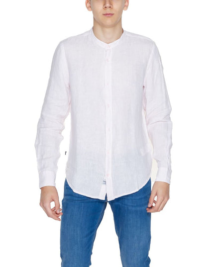 Blauer Multicolor Linen Dress Shirt