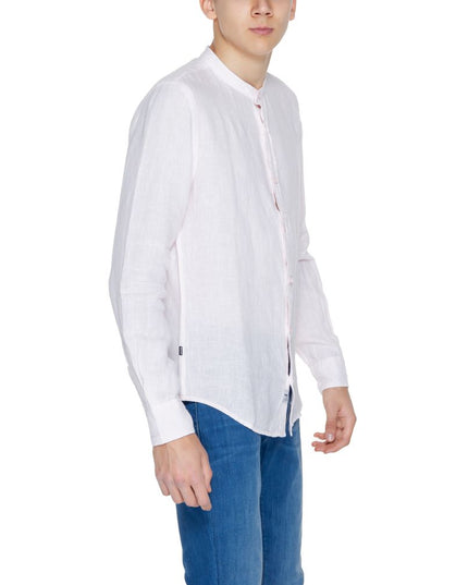 Blauer Multicolor Linen Dress Shirt