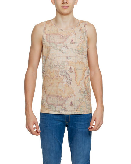 Alviero Martini Prima Classe Beige Polyester Tank Tops