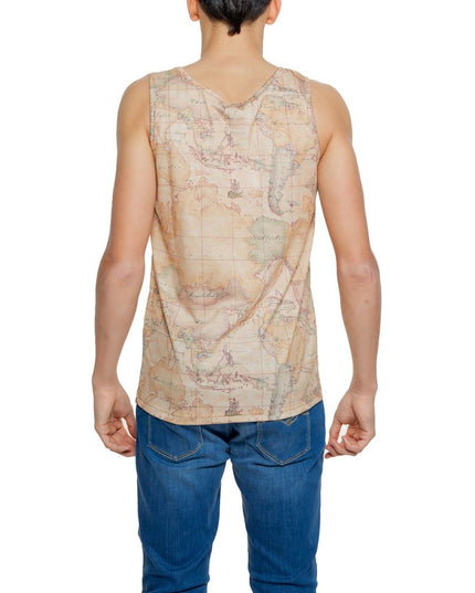 Alviero Martini Prima Classe Beige Polyester Tank Tops