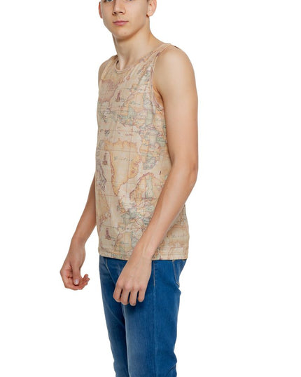 Alviero Martini Prima Classe Beige Polyester Tank Tops