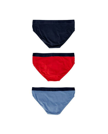 Emporio Armani Underwear Blue Cotton Briefs