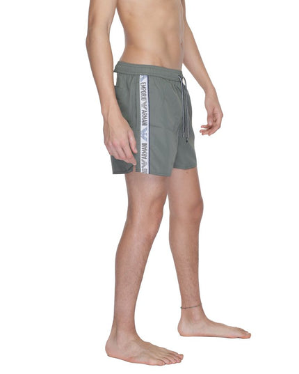 Emporio Armani Underwear Green Polyester Swim Shorts