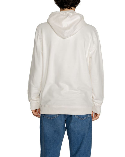 Tommy Hilfiger Jeans White Cotton Hoodie