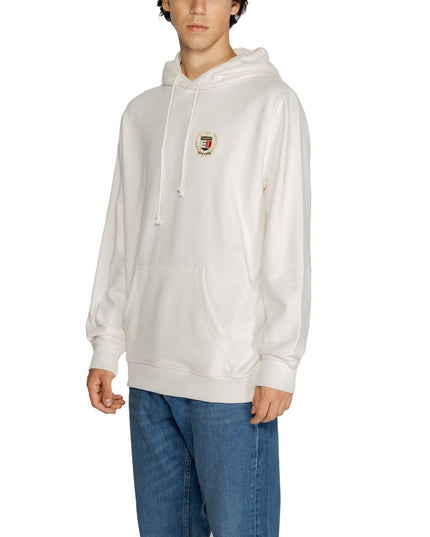 Tommy Hilfiger Jeans White Cotton Hoodie
