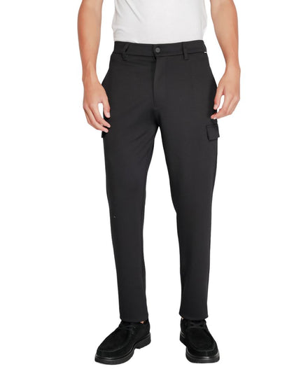 Calvin Klein Black Recycled Polyester Joggers (Workout Pants)