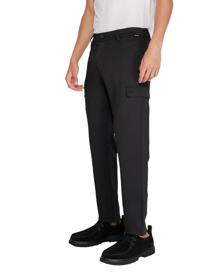 Calvin Klein Black Recycled Polyester Joggers (Workout Pants)