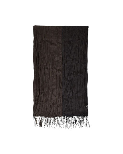 Antony Morato Brown Polyester Scarf