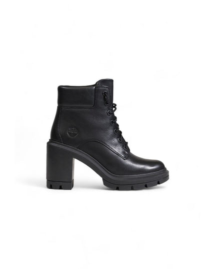 Timberland Black Recycled Leather High Heel Pumps