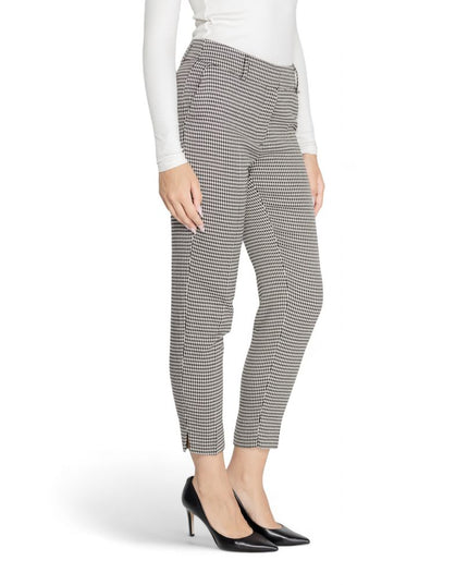 Only Black Polyester Casual Pants