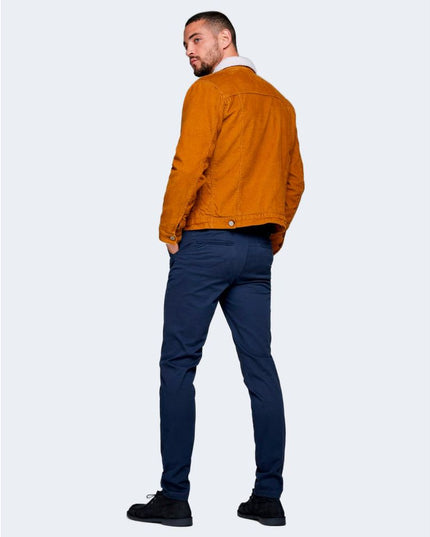 Jack Jones Blue Cotton Skinny Pants