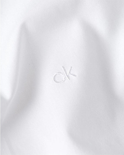 Calvin Klein White Cotton Dress Shirt