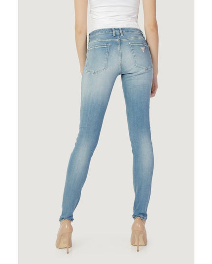 Guess Blue Cotton Skinny Jeans